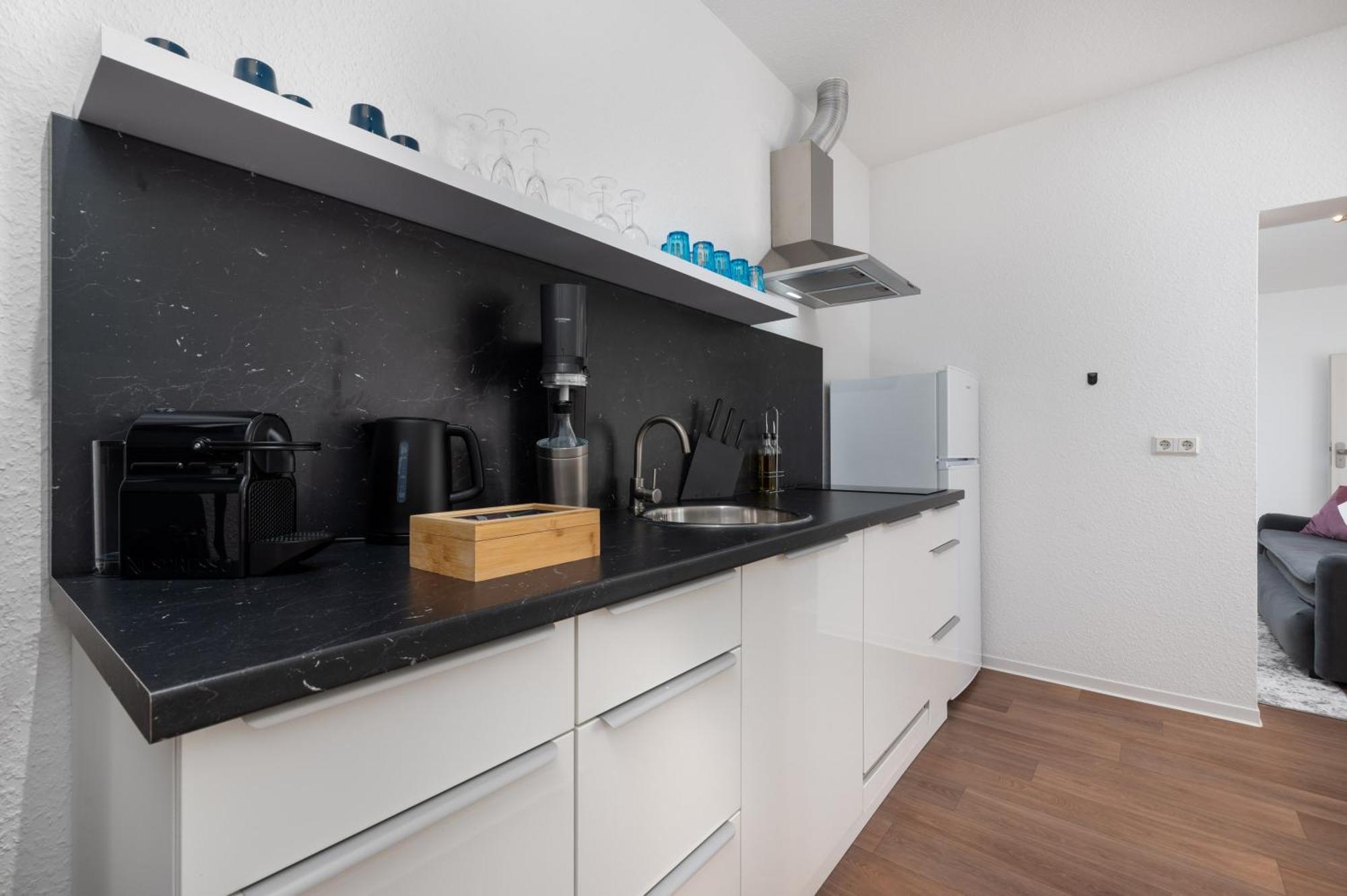 Design-Wohnung, Altstadt, Parkplatz, Netflix クヴェードリンブルク エクステリア 写真
