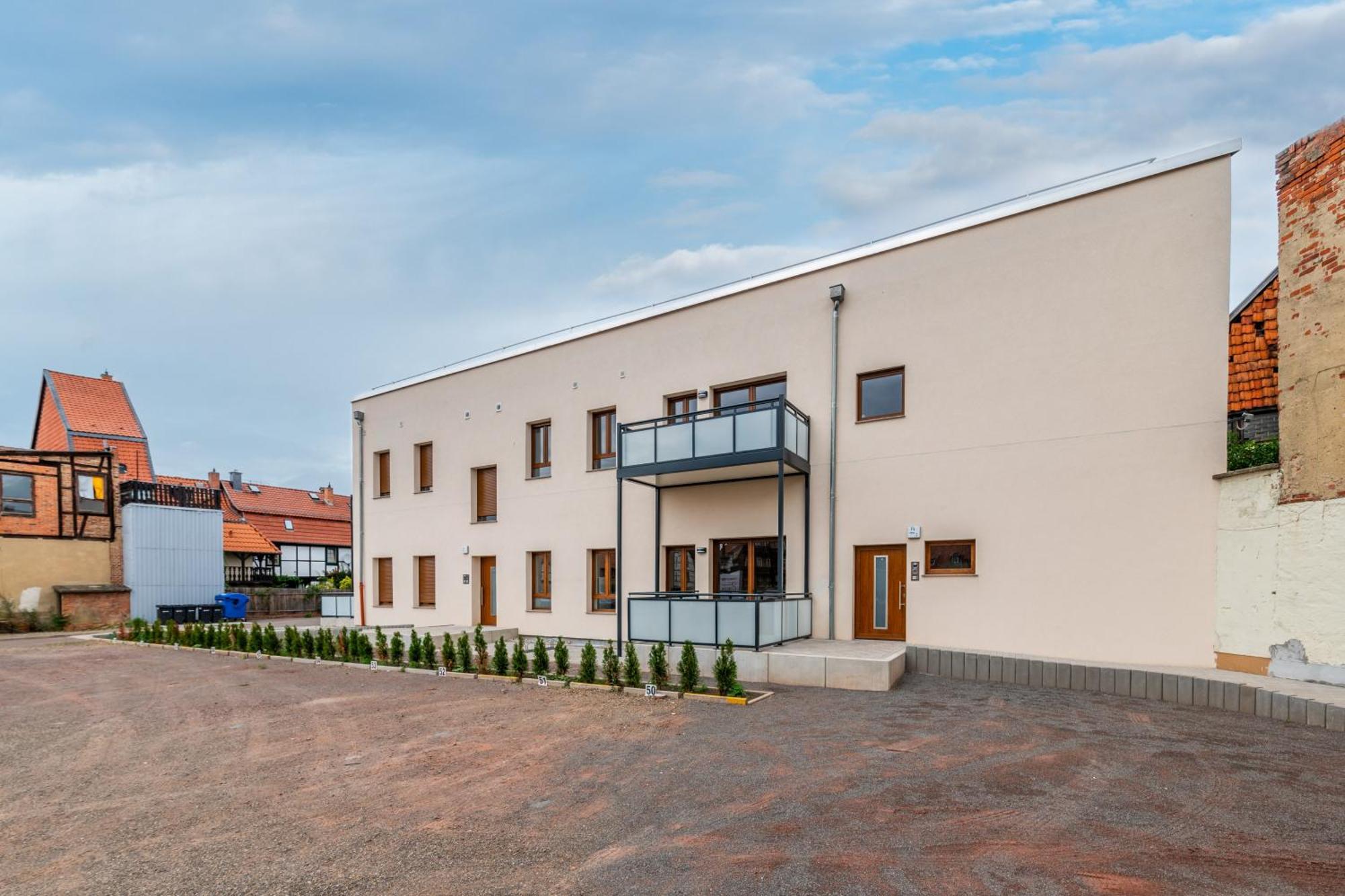 Design-Wohnung, Altstadt, Parkplatz, Netflix クヴェードリンブルク エクステリア 写真