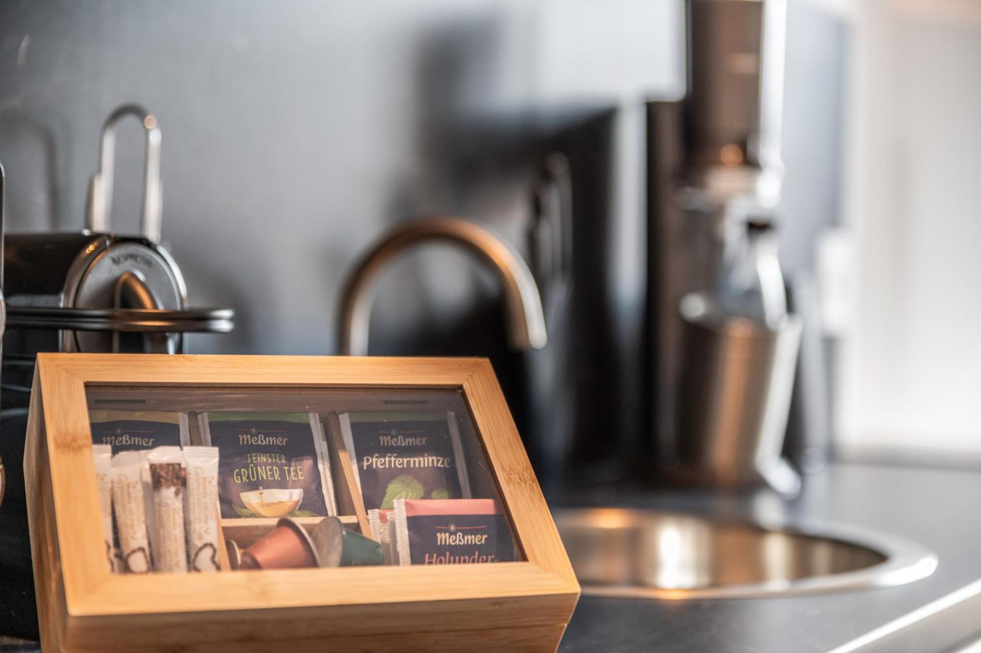 Design-Wohnung, Altstadt, Parkplatz, Netflix クヴェードリンブルク エクステリア 写真