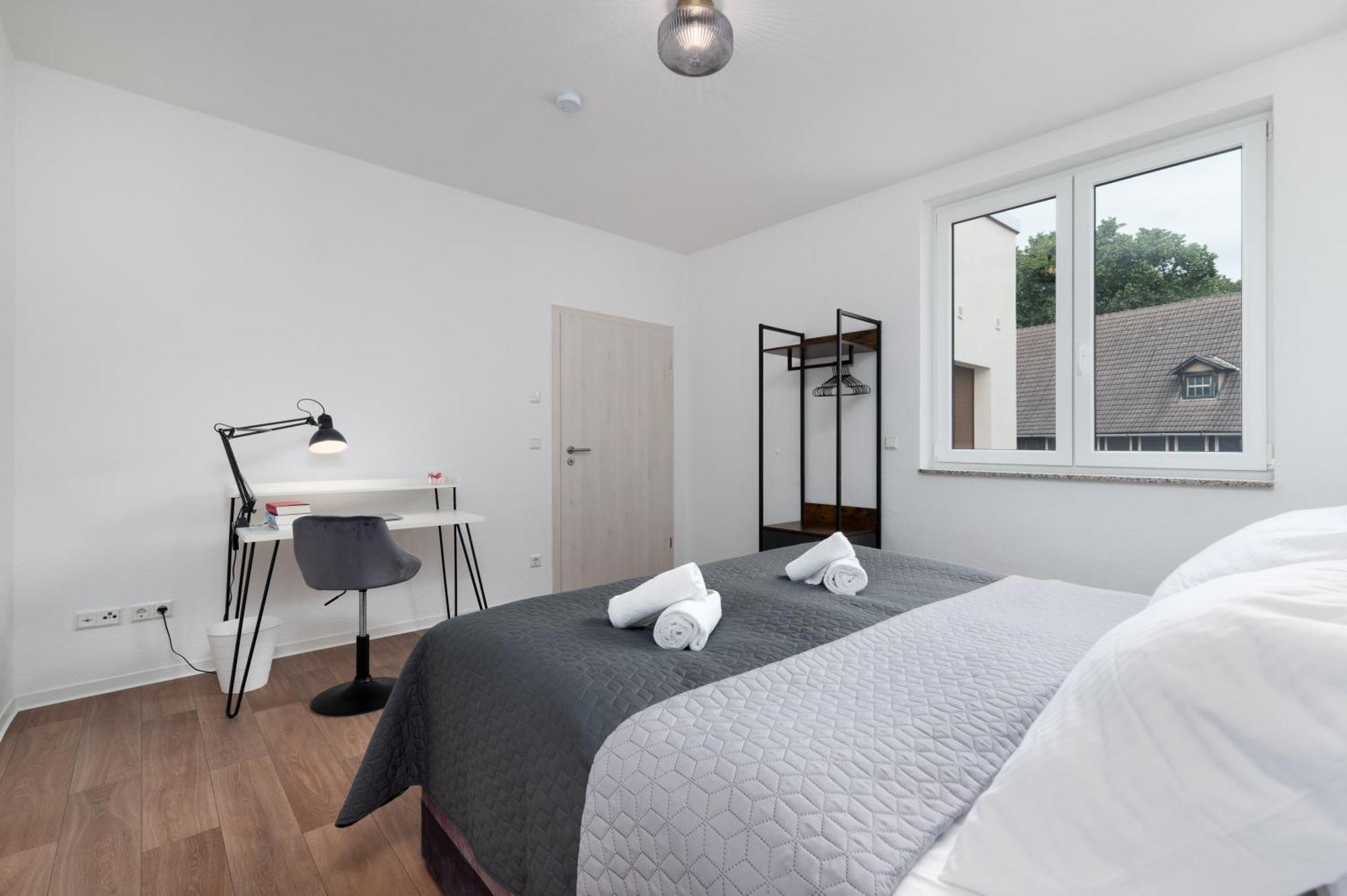 Design-Wohnung, Altstadt, Parkplatz, Netflix クヴェードリンブルク エクステリア 写真